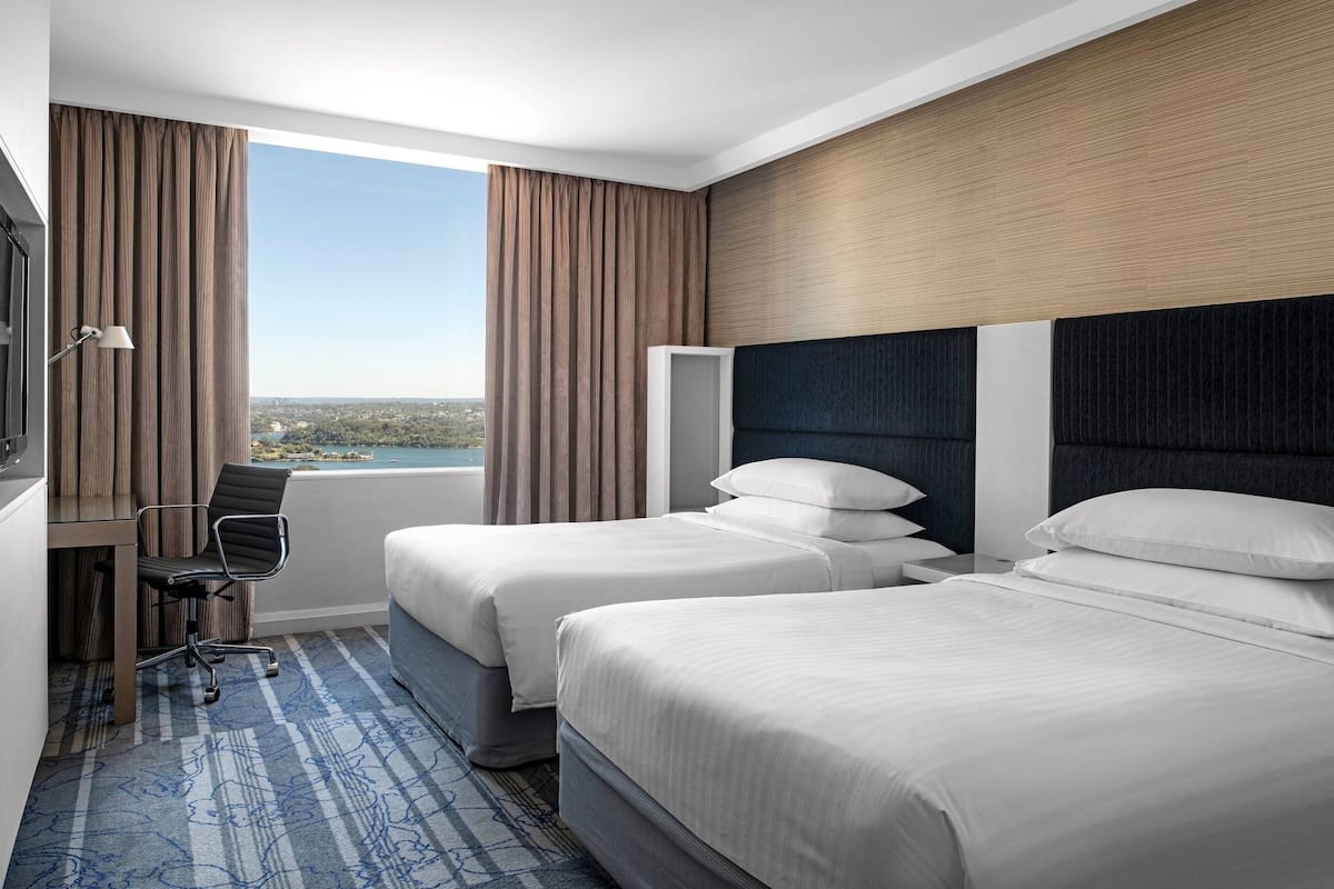Ropa de cama de alta calidad y minibar