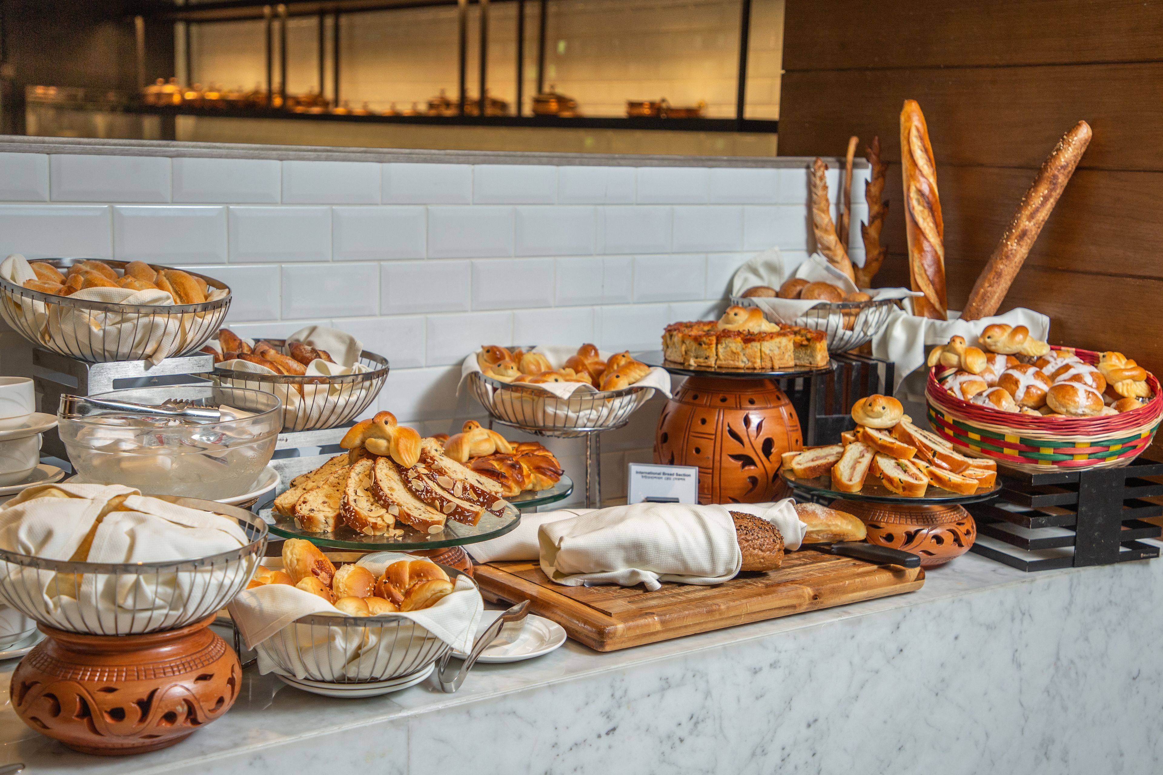 Daily buffet breakfast for a fee