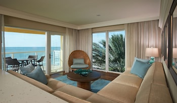 Flat-screen TV, Netflix, Hulu, pay movies at Edgewater Beach Hotel
