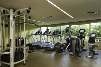 Fitness center at Edgewater Beach Hotel