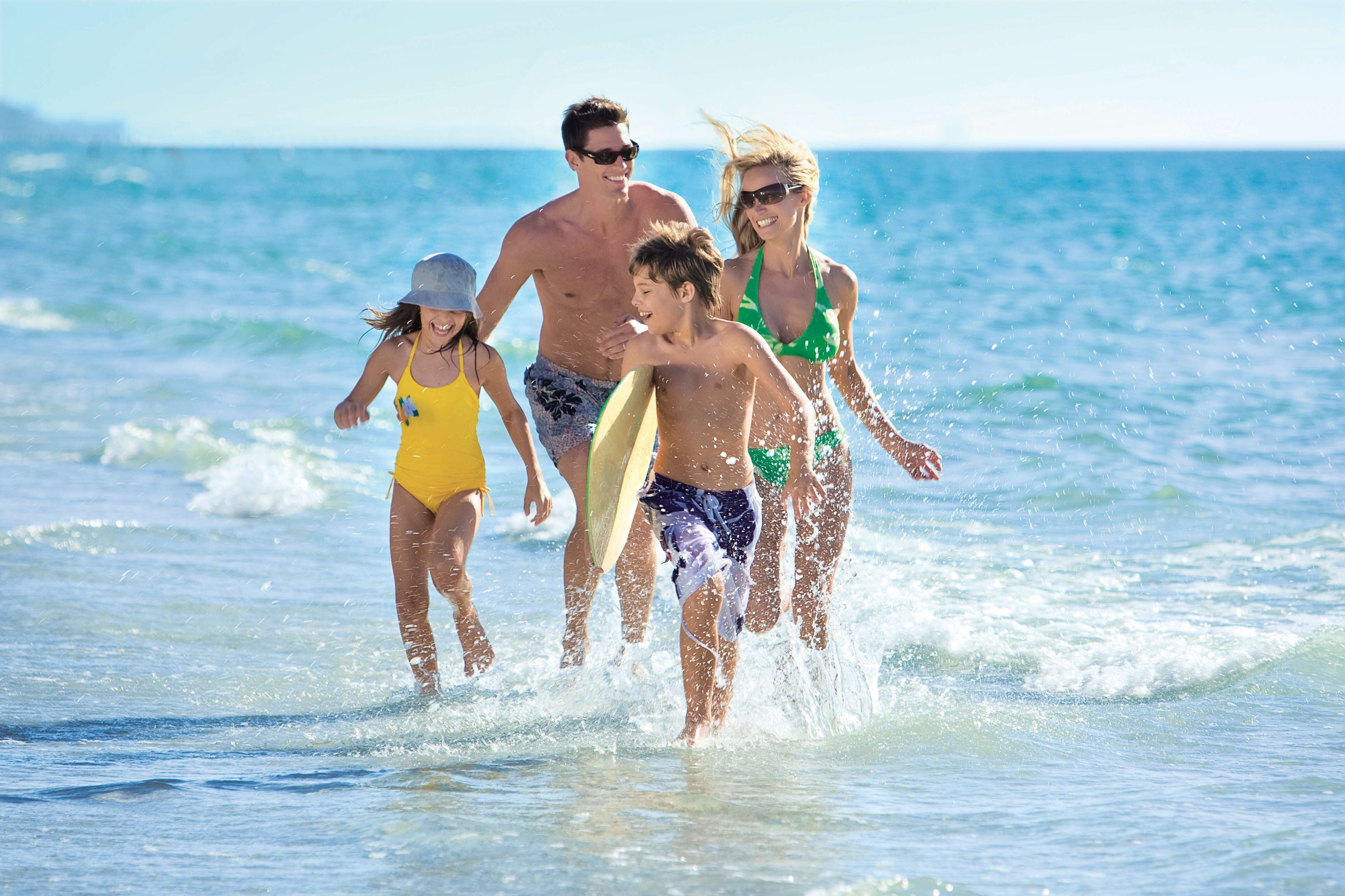 private beach, white sand, sun-loungers, beach umbrellas