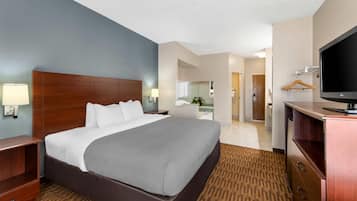 In-room safe, desk, iron/ironing board, rollaway beds