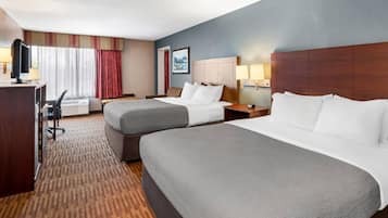 In-room safe, desk, iron/ironing board, rollaway beds (surcharge)