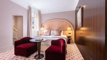 Chambre Exclusive, 1 trÚs grand lit, non-fumeurs | Literie de qualité supérieure, matelas Select Comfort, minibar