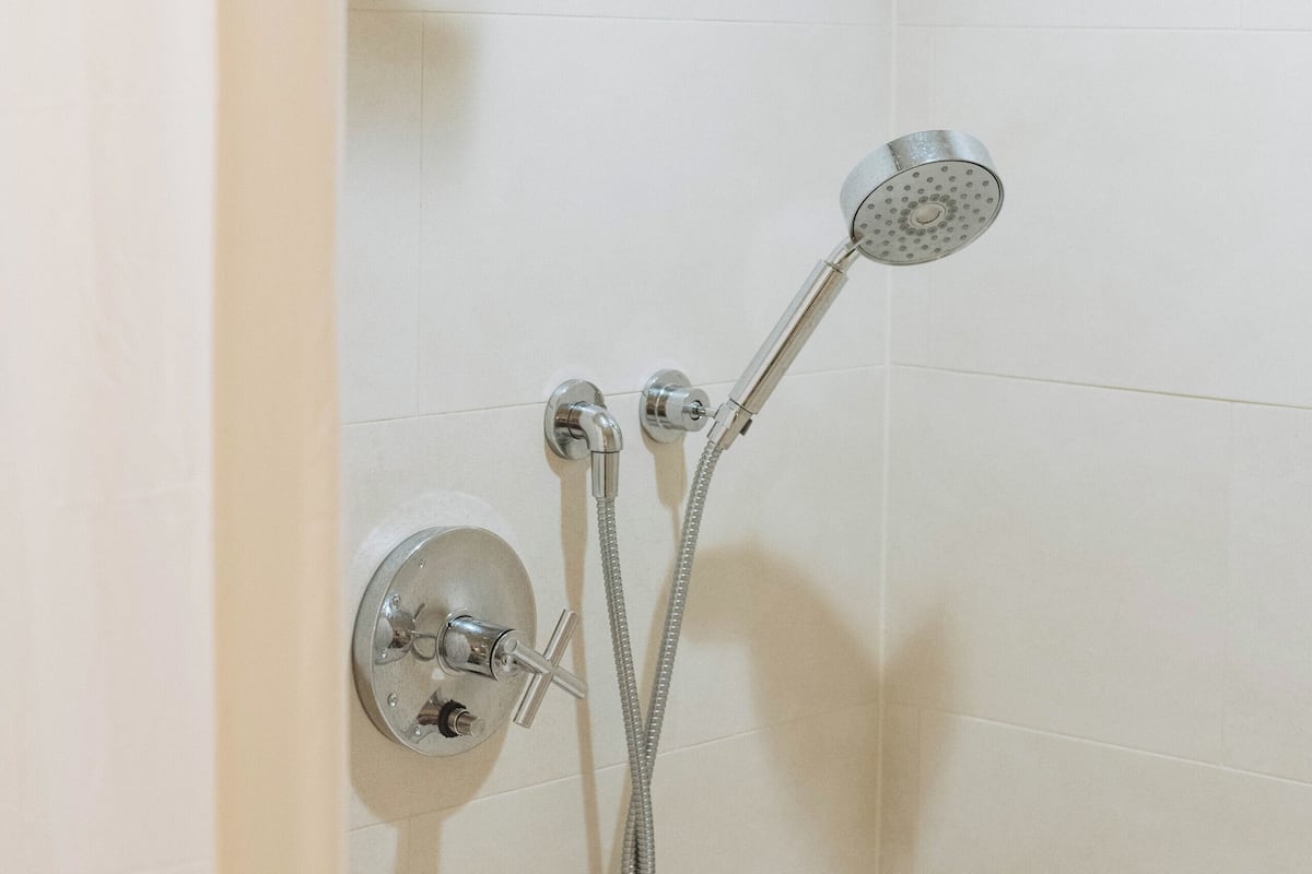 Free toiletries, hair dryer, towels, soap