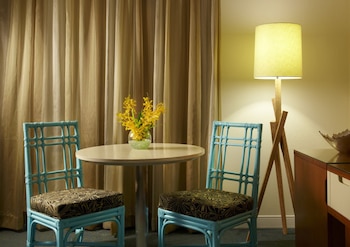 1 bedroom, in-room safe, individually decorated, desk at Oasis Hotel Waikiki