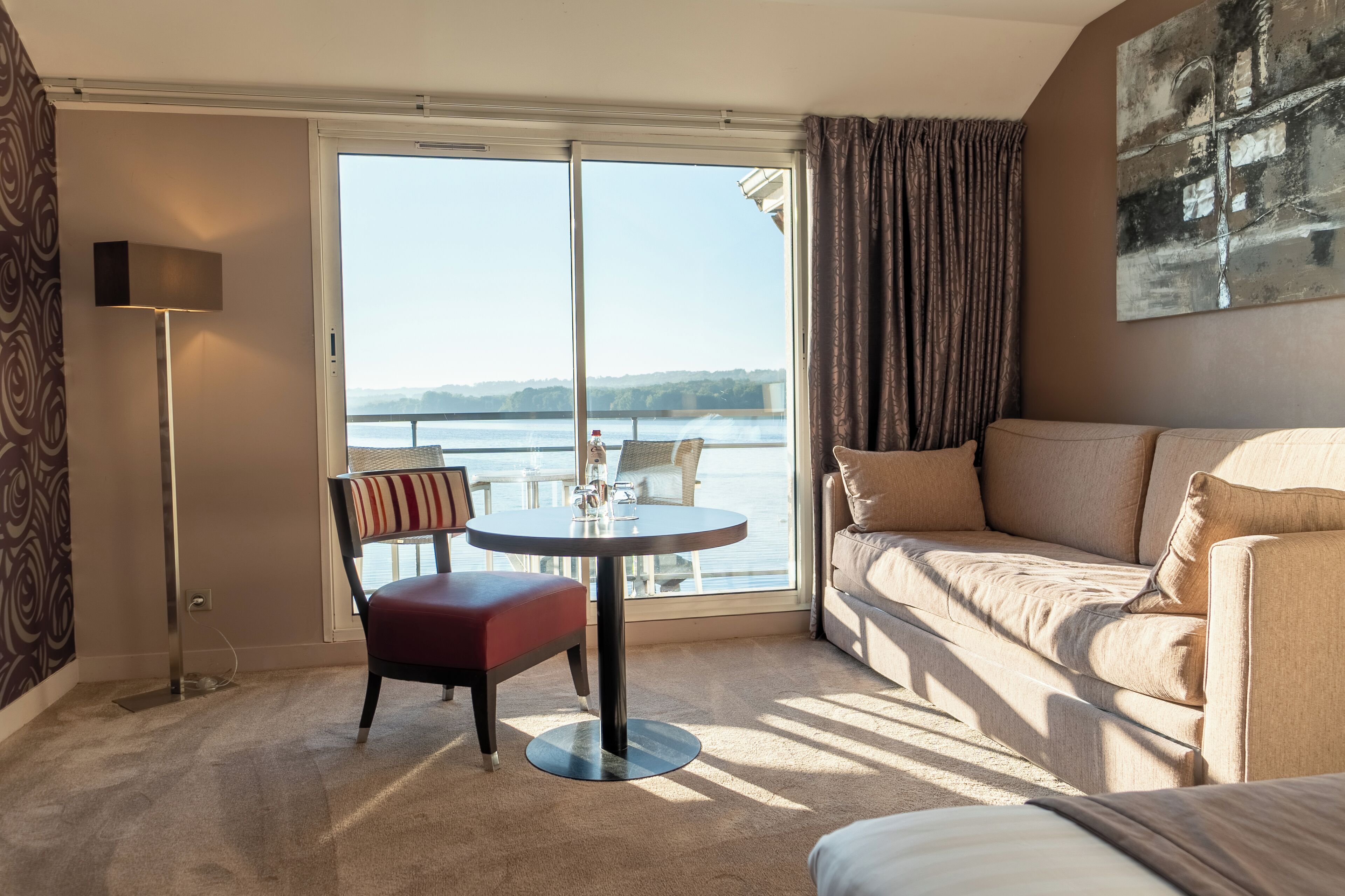 Chambre Horizon - Vue panoramique | Premium bedding, minibar, in-room safe, desk