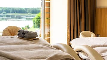 Phòng trị liệu đôi, bồn tắm thủy lực, dịch vụ massage