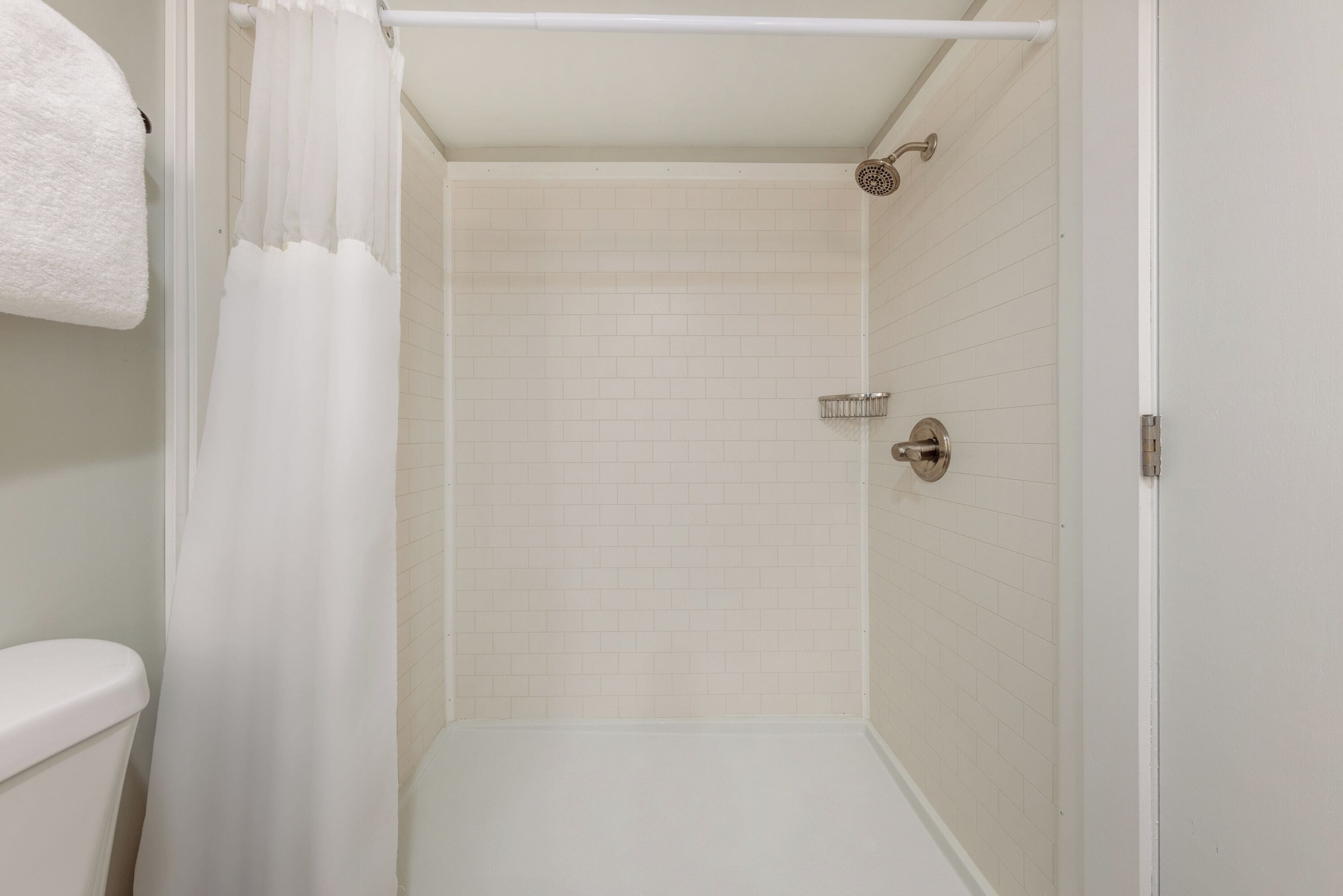 free toiletries, hair dryer, towels, soap