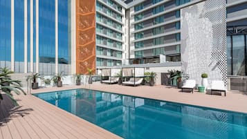 Seasonal outdoor pool