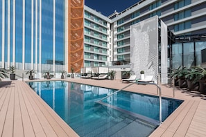 Seasonal outdoor pool