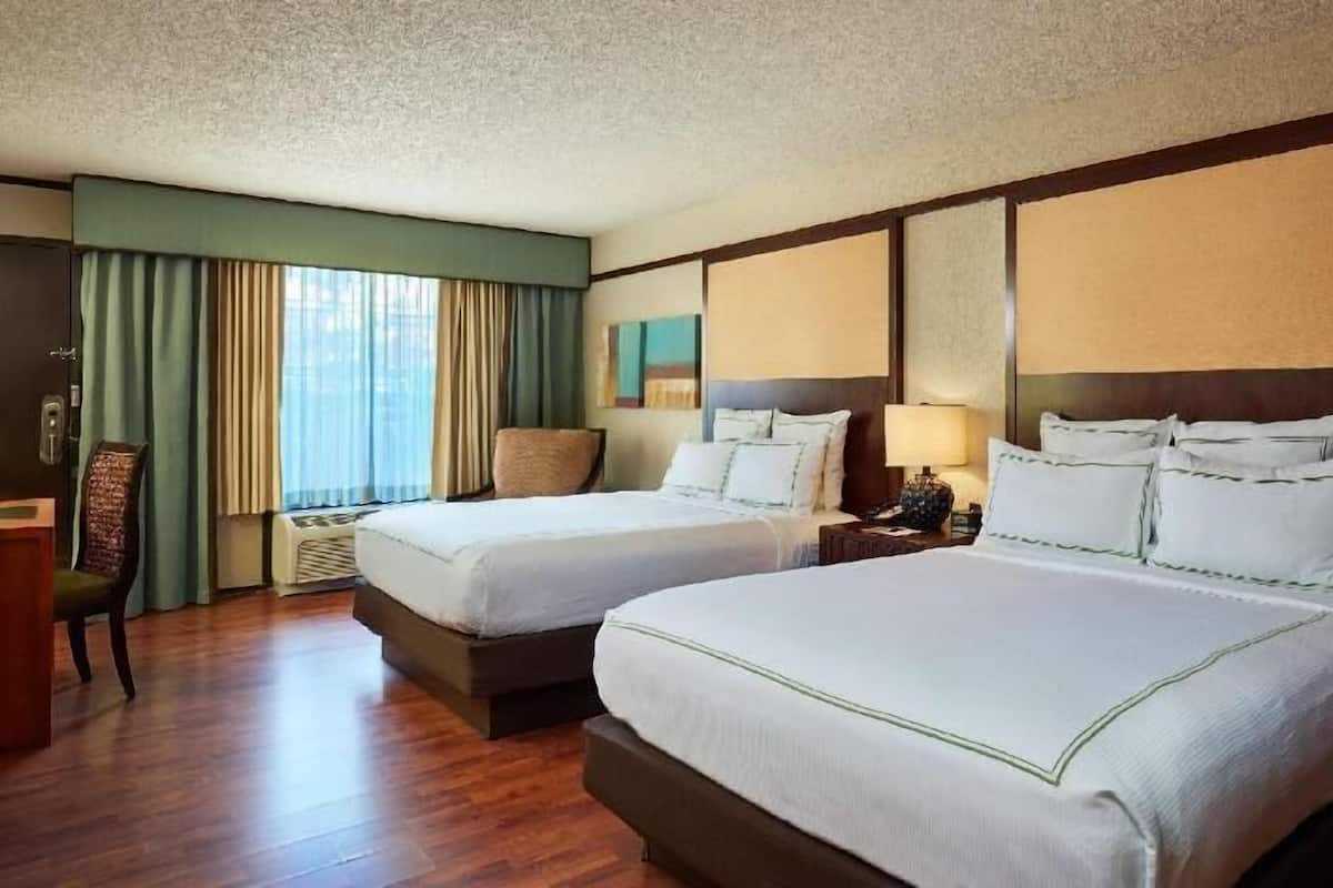 Premium bedding, pillowtop beds, in-room safe, desk