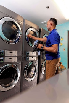 Laundry room at DoubleTree by Hilton Hotel Orlando at SeaWorld