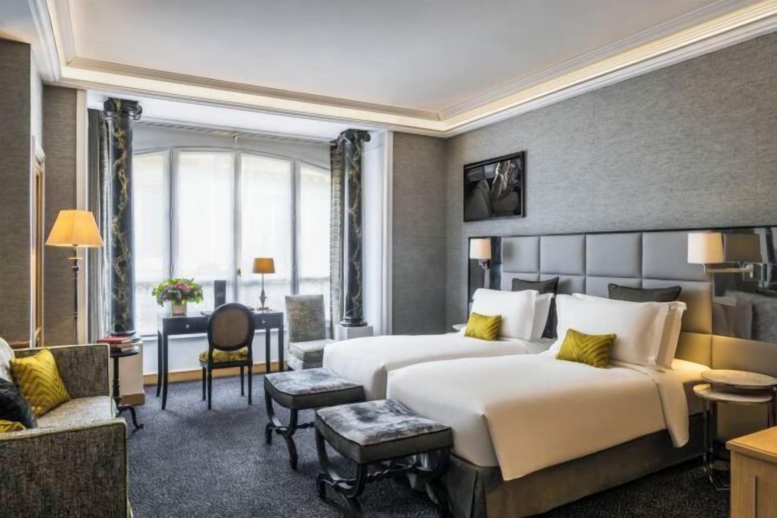 Premium bedding, down duvets, pillow-top beds, minibar