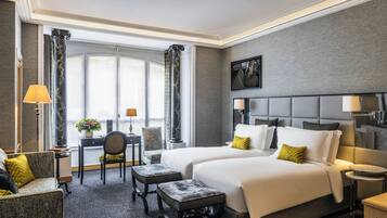 Premium bedding, down duvets, pillow-top beds, minibar