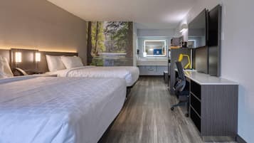Habitación, 2 camas Queen size, con acceso para personas discapacitadas, para no fumadores | Escritorio, wifi gratis y ropa de cama