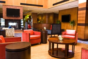 Sala de estar en el lobby