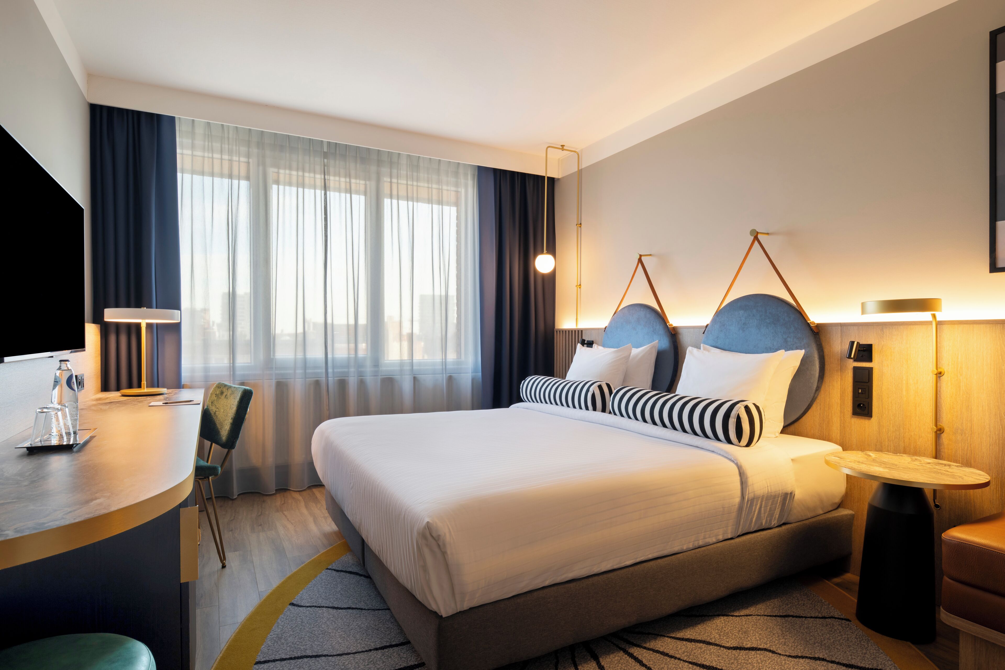 Standard Double Room | Premium bedding, in-room safe, desk, blackout drapes