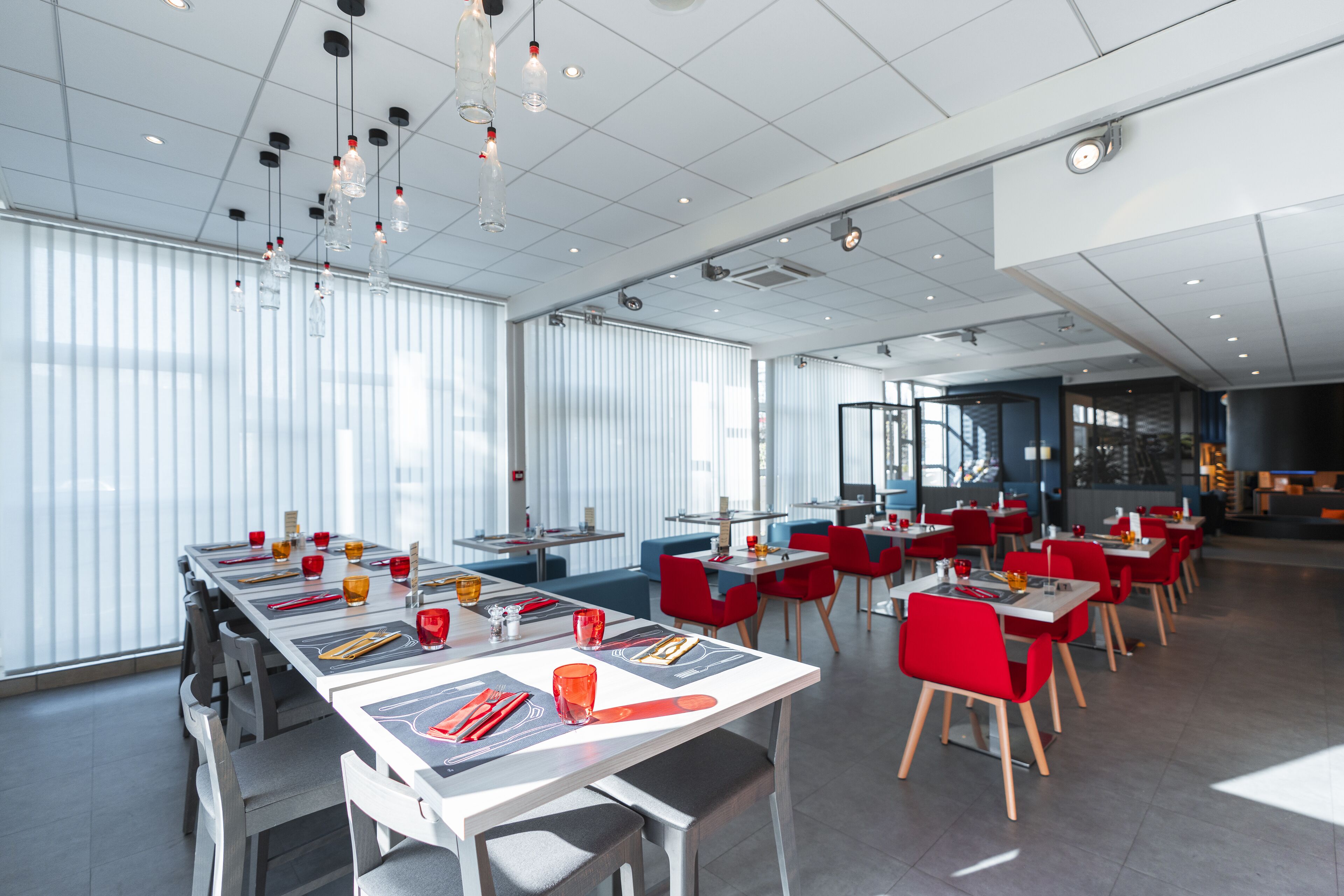 Serveert lunch en diner, Franse gerechten