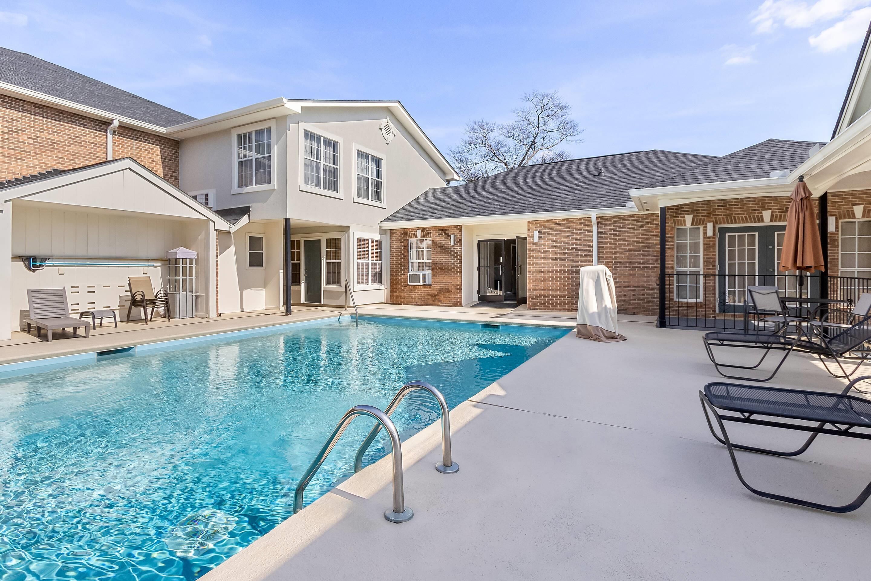 Seasonal outdoor pool