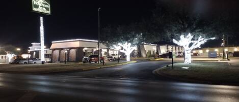 Front of property - evening/night