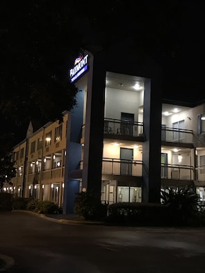 Front of property - evening/night