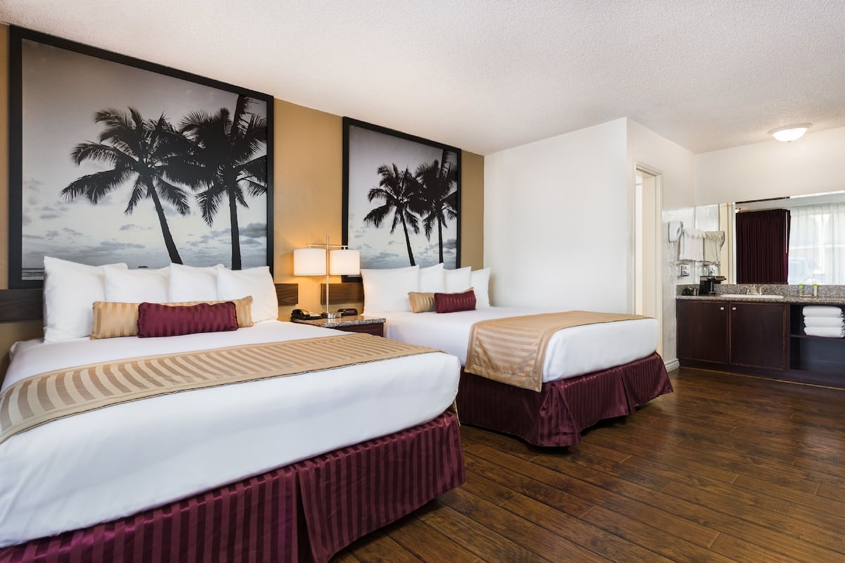 Standard Room, 2 Queen Beds, Non Smoking | View from room