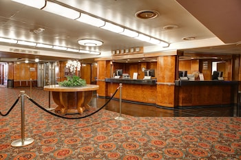 Reception area at The Queen Mary