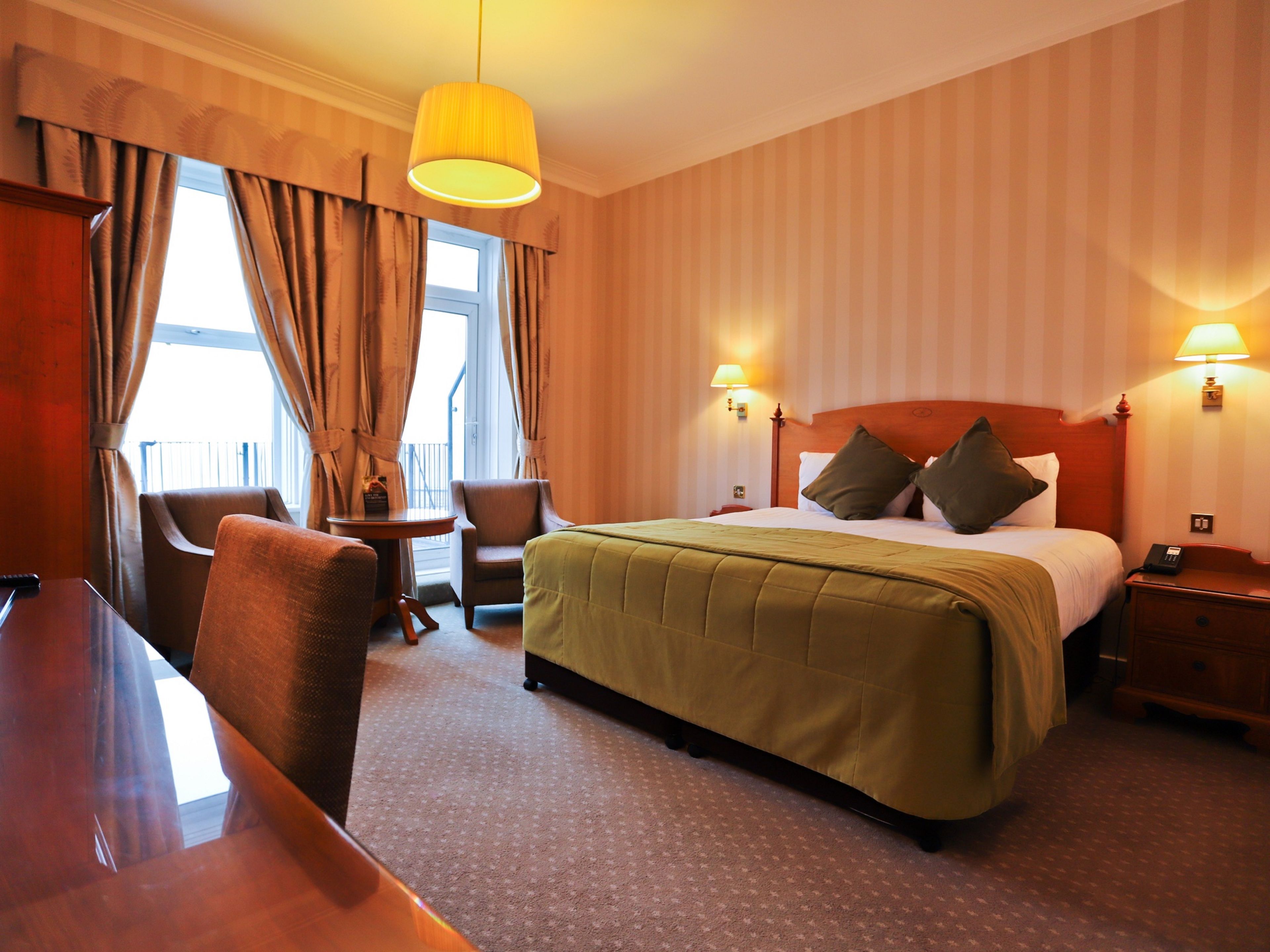 Desk, iron/ironing board, free WiFi, bed sheets