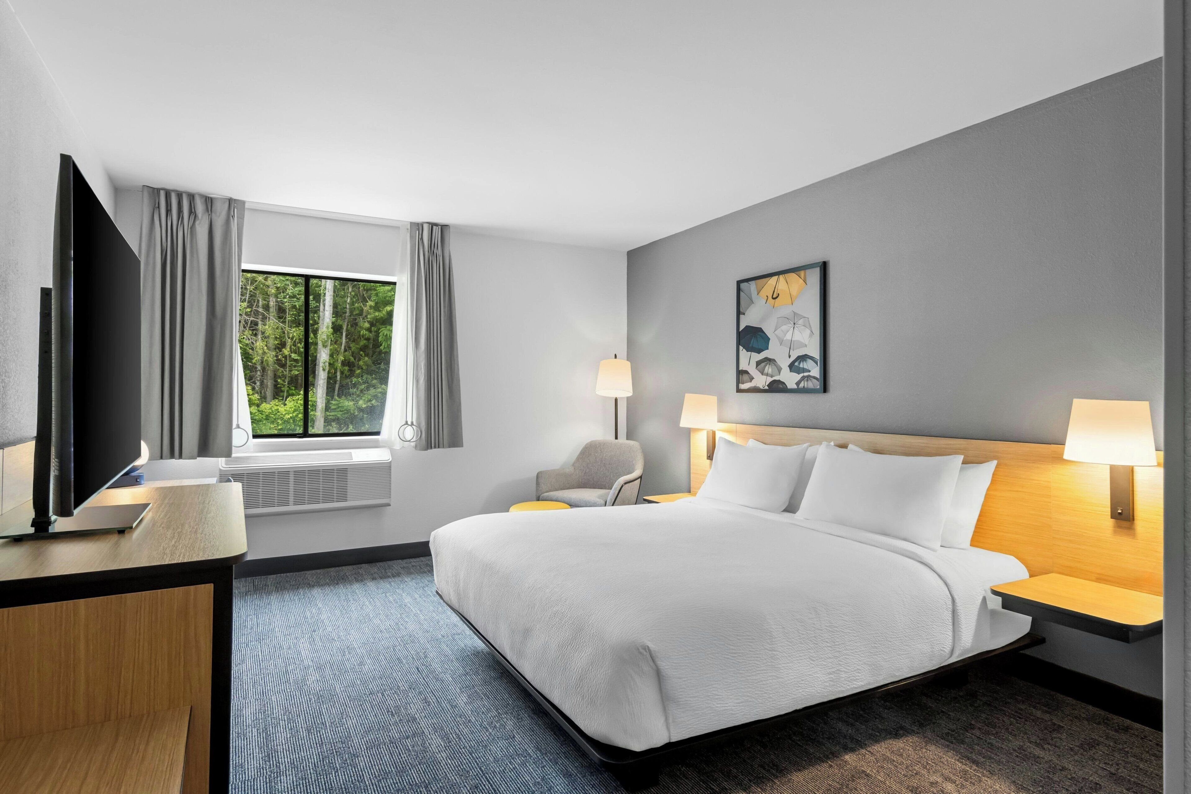 Room, 1 King Bed | Desk, laptop workspace, cots/infant beds, rollaway beds