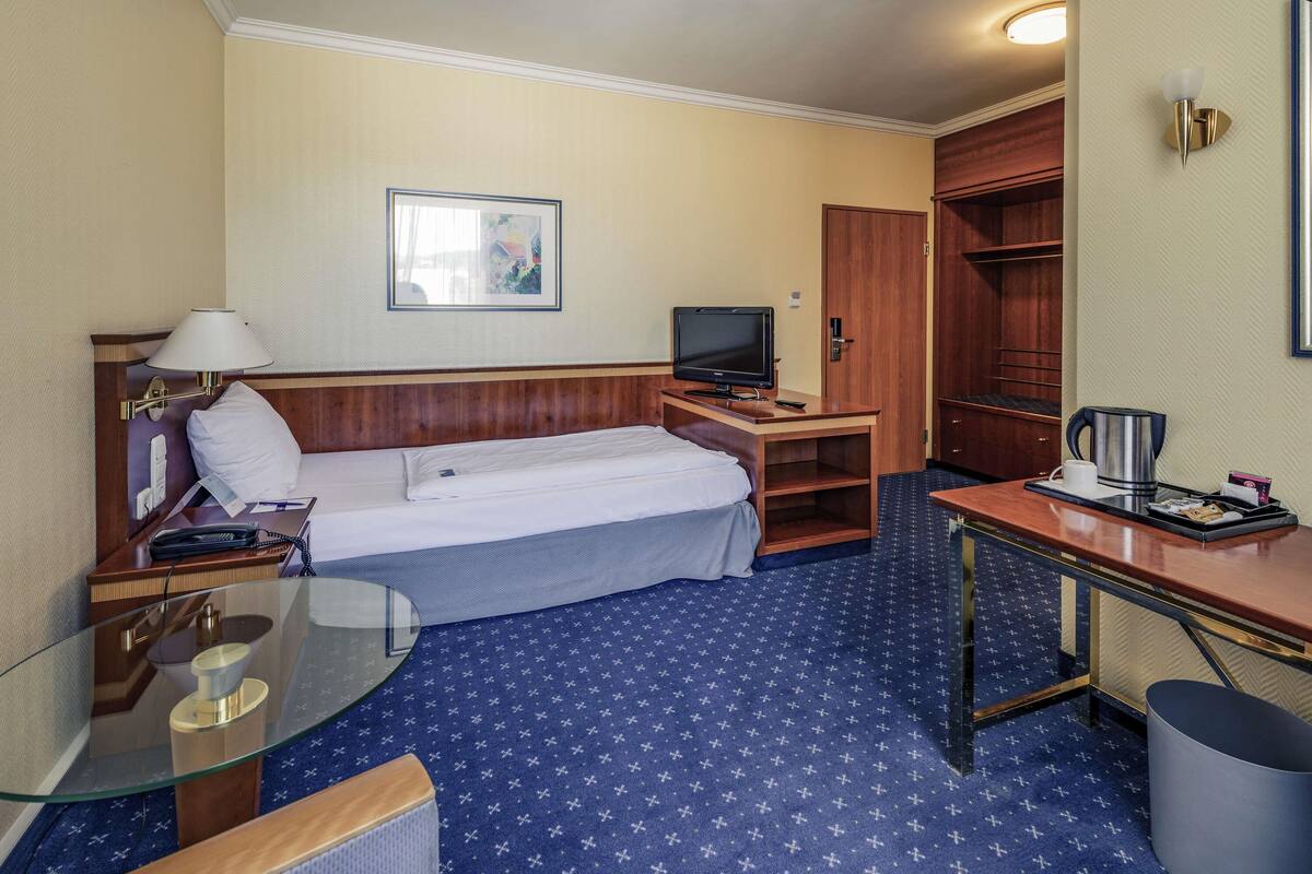 standard room, 1 single bed | hypo-allergenic bedding, in-room safe, desk, blackout curtains