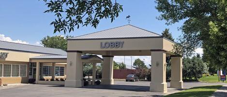 Fassade der Unterkunft