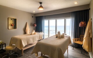 Body treatments, hot stone massages, deep-tissue massages