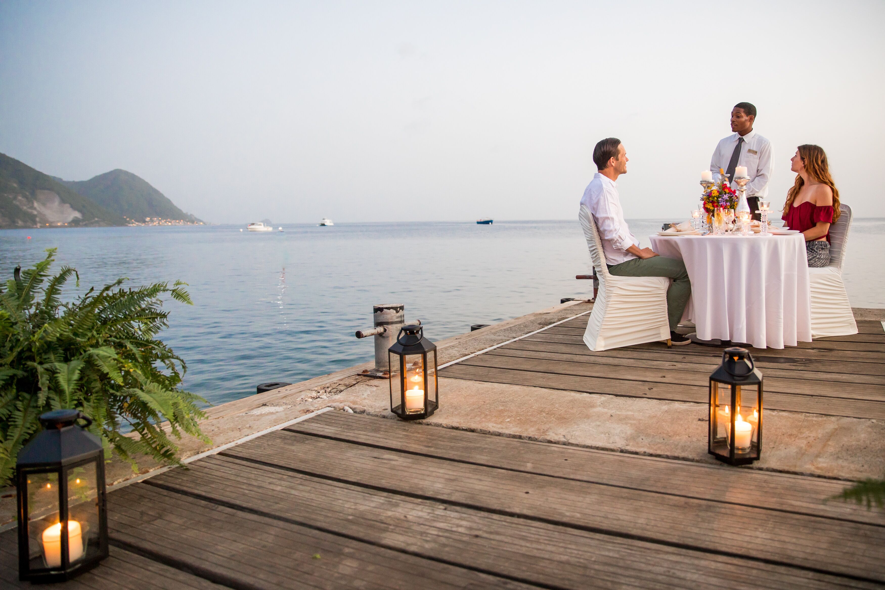 caribbean cuisine, al fresco dining