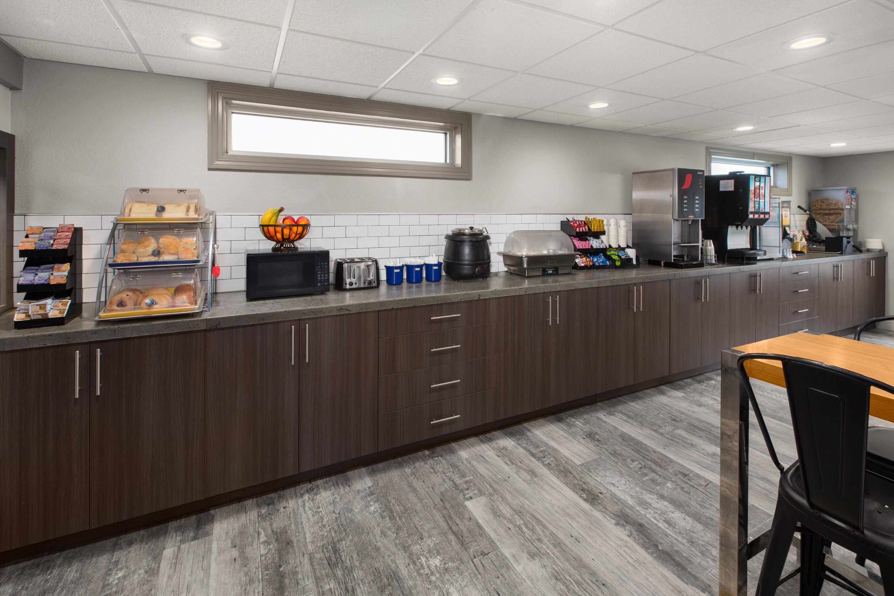 Breakfast area