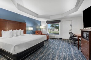 Standard Room, 1 King Bed, Non Smoking, Refrigerator & Microwave | Iron/ironing board, free WiFi, bed sheets - Best Western Canton Inn (Canton)