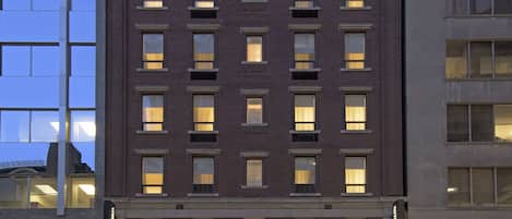 Overnatningsstedets facade