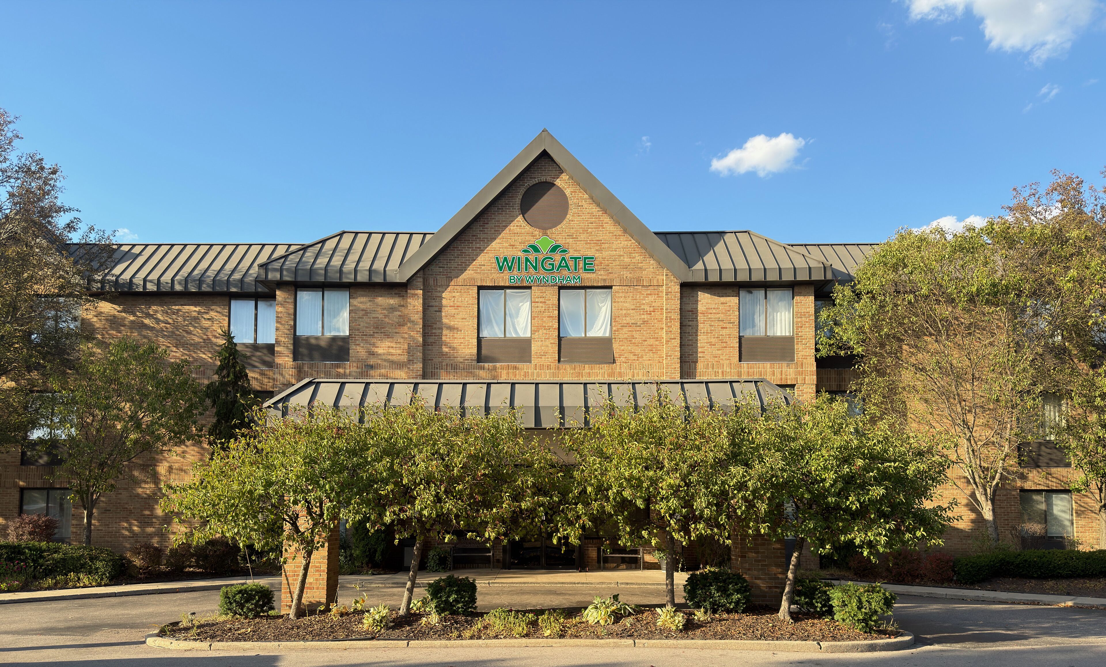 Overnatningsstedets facade