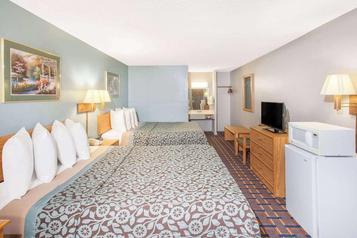 WiFi (free), alarm clocks, bed sheets