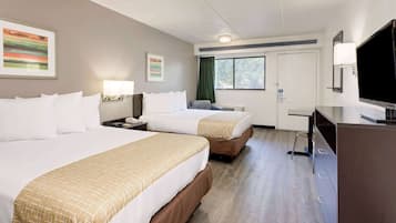 Free WiFi, bed sheets, alarm clocks