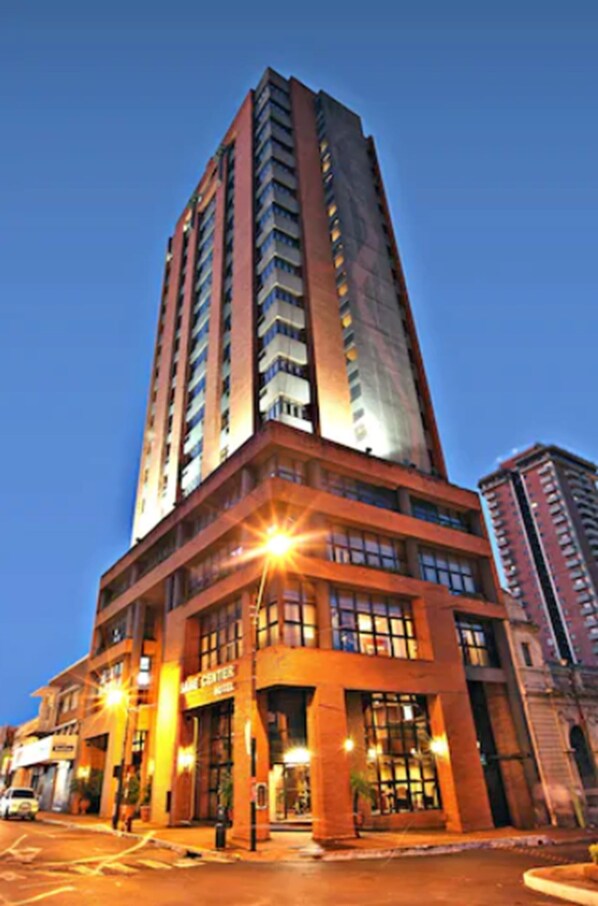 Front of property - evening/night