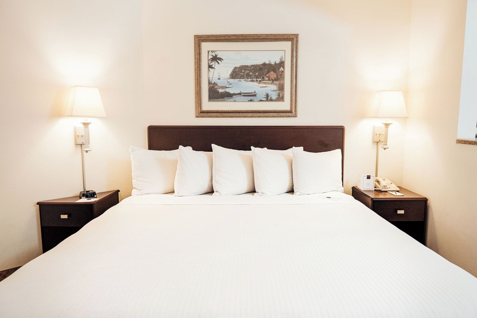 executive suite | hypo-allergenic bedding, desk, laptop workspace, blackout curtains