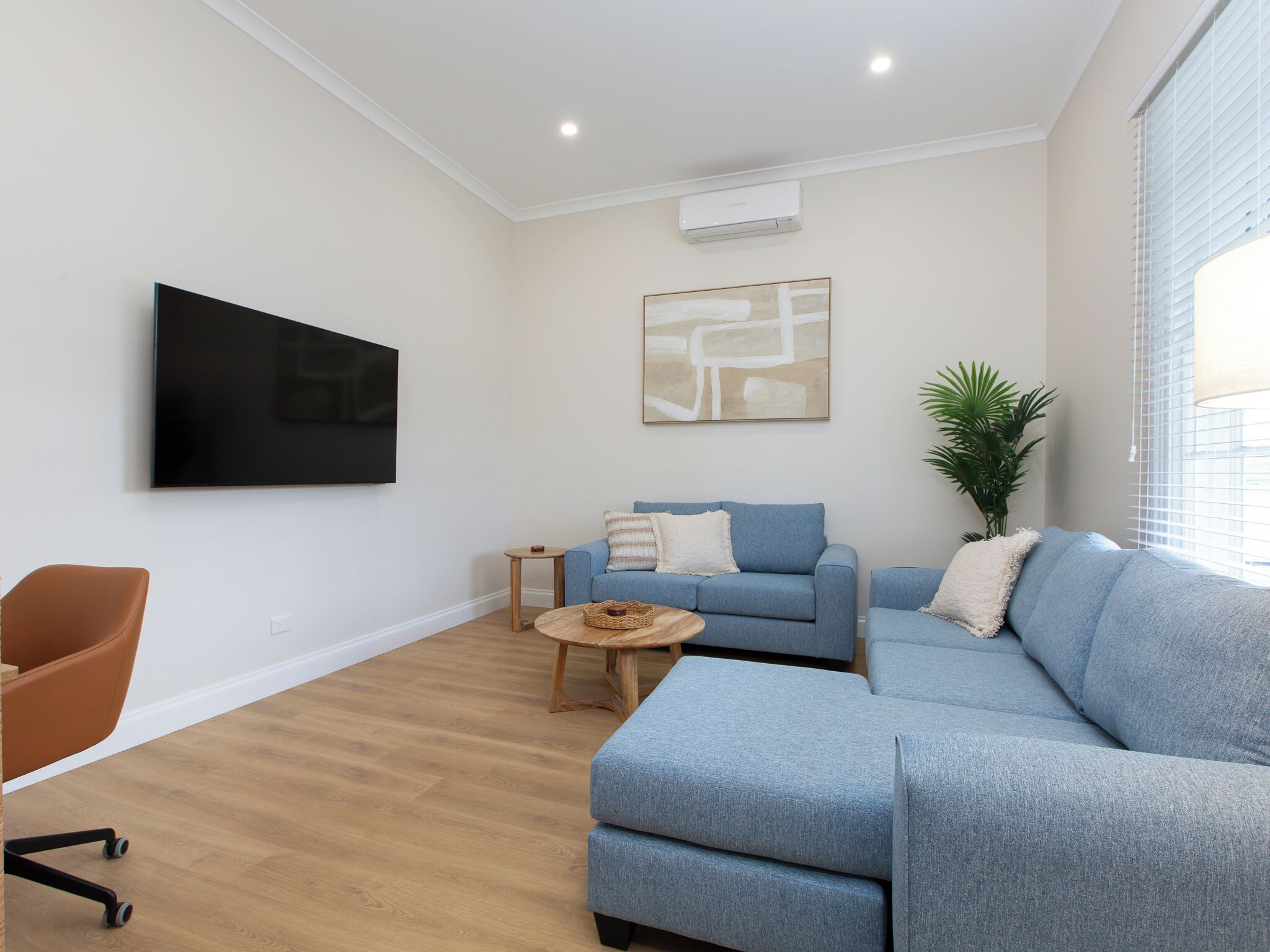 Premium Apartment, 2 Bedrooms | Living area | 32-inch LED TV with digital channels, TV