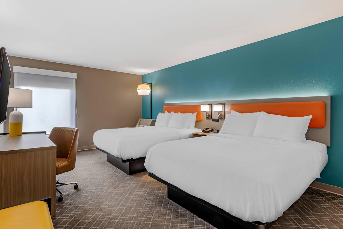 Roba de llit d'alta qualitat, decoració individual i escriptori