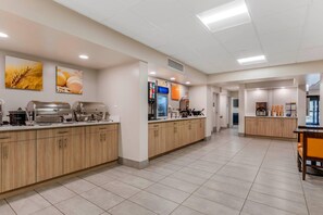 Desayuno para llevar gratuito y diario