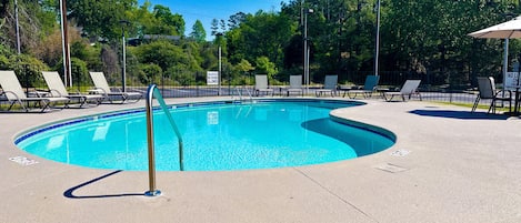 Seasonal outdoor pool