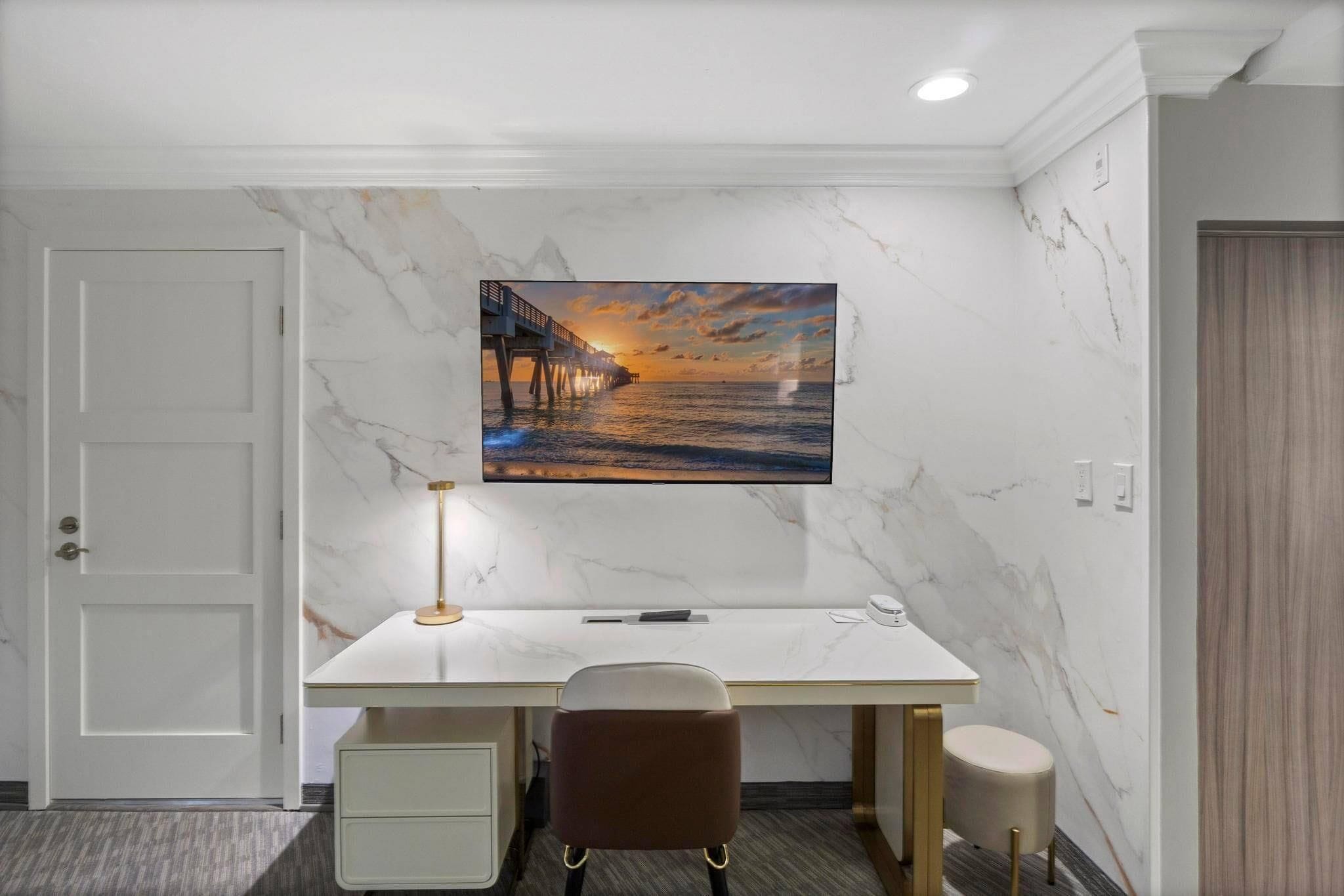 premium bedding, in-room safe, desk, iron/ironing board