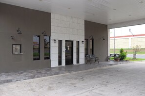 Interior entrance