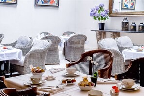 Daily buffet breakfast (EUR 22.00 per person)