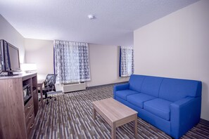 Studio Suite, 2 Queen Beds, Non Smoking | Premium bedding, blackout curtains, free cots/infant beds, free WiFi